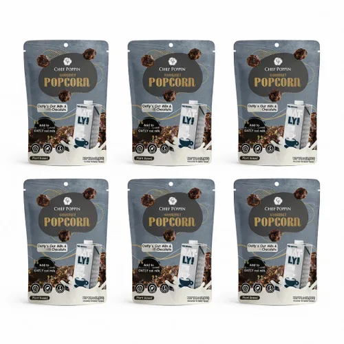 Miniatura 35 de CHEF POPPIN Palomitas de maíz con sabor gourmet de estilo asiático, sin OMG, Air Popped, paquete múltiple de 0.71 onzas
