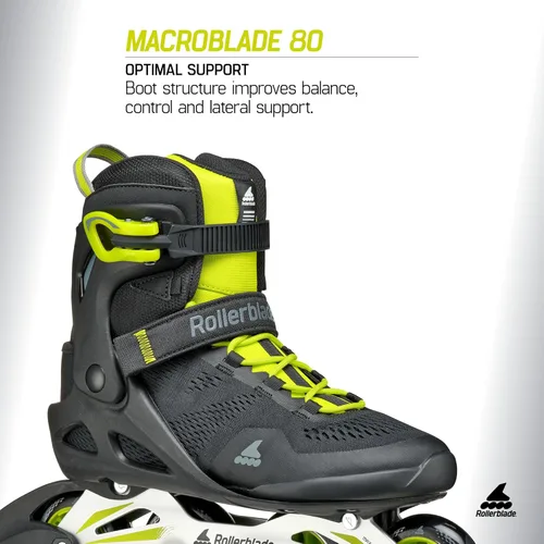 Miniatura 4 de Rollerblade Macroblade 80 - Patines en línea para hombre y adulto, patines en línea de rendimiento
