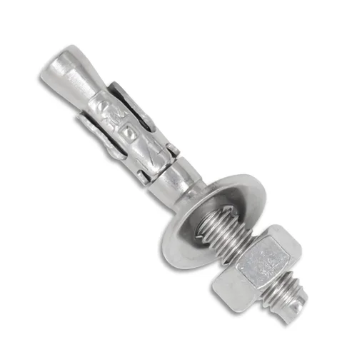 Miniatura 11 de Anclaje de cuña de 1/2" x 3-3/4 pulgadas, anclajes de hormigón de acero inoxidable, sujetadores de pernos de expansión de trabajo pesado