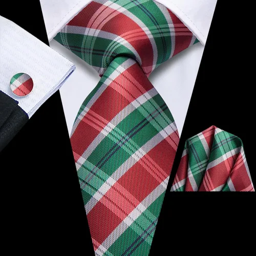 Miniatura 190 de Dubulle Corbata tejida de cachemira para hombre y gemelos de pañuelo para hombre, conjunto de gemelos para boda formal y negocios