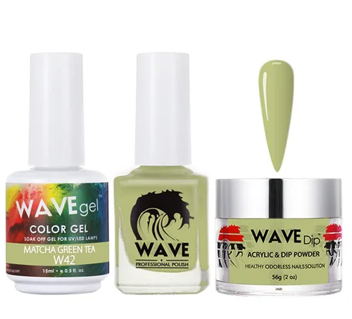 Miniatura 204 de WAVEGEL - Juego de gel de remojo, laca de uñas y polvo acrílico a juego - Colección Simplicity - #P109 Blizzard