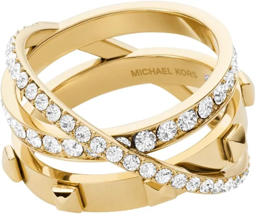 Miniatura 2 de Michael Kors anillo en forma de X de pavé