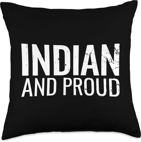 Miniatura 5 de Indian And Proud Vintage India Throw Pillow