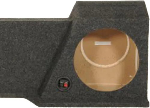 Miniatura 5 de Q Power Caja de subwoofer doble Downfire de 10 pulgadas, subcaja compatible con Chevy Silverado XCab y GMC Sierra XCab 2007-2013