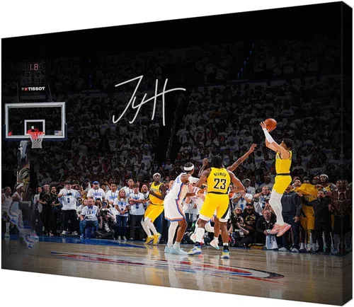 Miniatura 12 de Póster Firmado de la Superestrella del Baloncesto Victor Wembanyama Para Habitaciones de Niños Fanáticos Decoración de Pared del Dormitorio