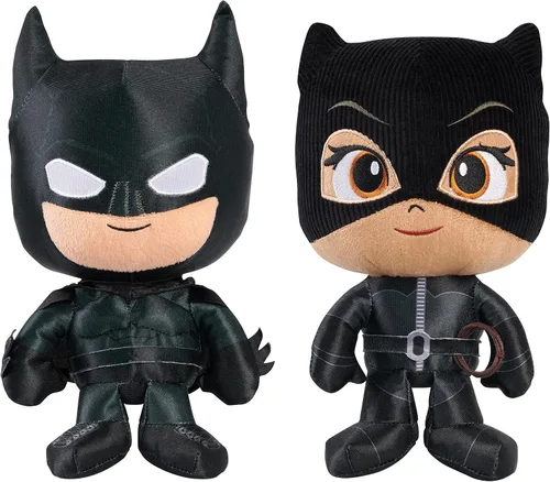 Miniatura 3 de The Batman™ y Selina Kyle - Juguetes de peluche pequeños de 11 pulgadas, paquete de 2, The Batman™ Movie, juguetes para niños a partir de 3 años