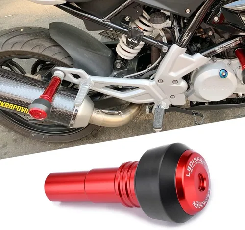 Miniatura 12 de Accessoires - Protector contra caídas de escape deslizante compatible con Suzuki GSXS750, GIXXER 250SF, GIXXER 150SF, GSX-R150, GSX-R125, GSX-S150