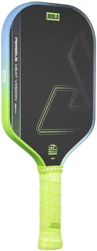 Miniatura 8 de JOOLA Agassi Heat Vision 16mm Pala de pickleball - Nueva forma con zona de punto dulce extendida - Superficie de fibra de carbono texturizada