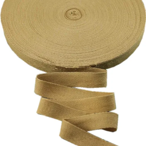 Miniatura 28 de Cinta de algodón de 50 yardas de ancho de 3/4 pulgadas de ancho, cinta de sarga de tela de espiga para encuadernación al sesgo, envoltura
