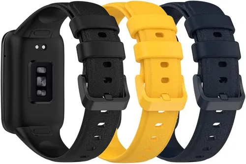 Miniatura 19 de Senter Correa de silicona suave de liberación rápida para reloj inteligente Huawei Band 7 Pro 4 unidades-g