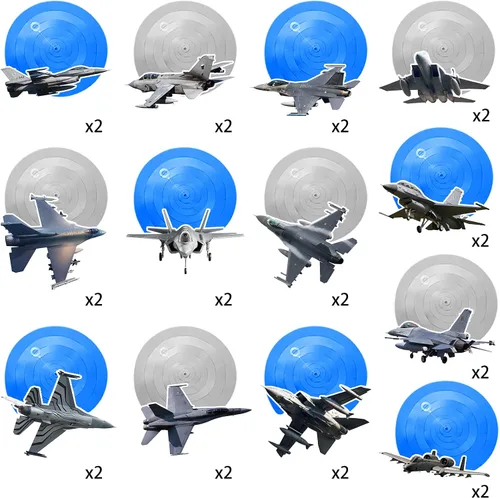 Miniatura 4 de 26 piezas de decoración de remolinos colgantes para avión, suministros de remolinos colgantes, serpentinas colgantes de avión para niños
