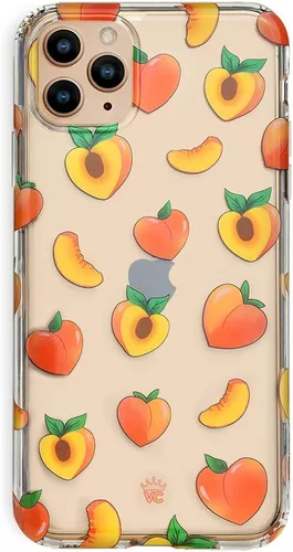 Miniatura 8 de Velvet Caviar Funda brillante iridiscente para iPhone 11 Pro Max, funda protectora estética para mujer (cuarzo rosa rosa)
