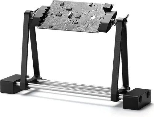 SainSmart Soporte magnético ajustable para placa de circuito, rotación de 360 grados, mano de ayuda de soldadura para sujetar PCB, desoldar y soldar