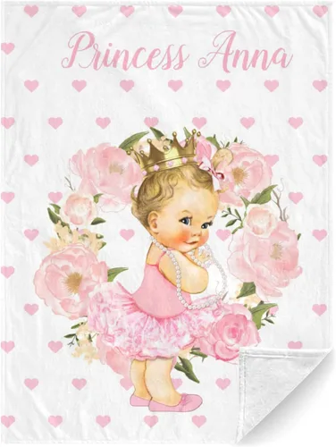 Miniatura 12 de Mantas de bebé personalizadas con nombre, manta de bebé personalizada para niñas, regalos de bebé, manta suave y cálida para recepción de pañales