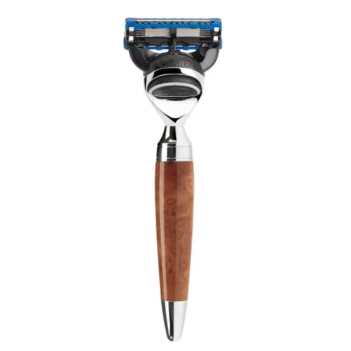 Miniatura 3 de Afeitado Mühle purista de afeitar (compatible con Gillette Fusion), color negro