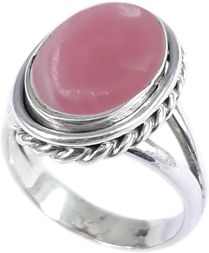 Miniatura 17 de Anillo fino de plata esterlina 925 para mujer, hecho a mano, joyería de piedras preciosas, anillo de moda (1379)