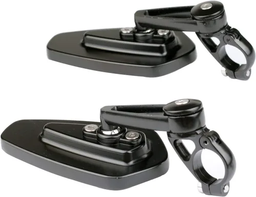 Miniatura 2 de Espejos de barra de flecha negra compatibles con Yamaha Vmax 1700 VMX1700 2011