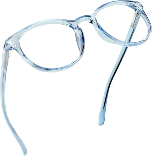 Miniatura 9 de LifeArt - Anteojos con bloqueo de luz azul, anti fatiga, anteojos de lectura para computadora, videojuegos, televisión; anteojos para mujer y hombre