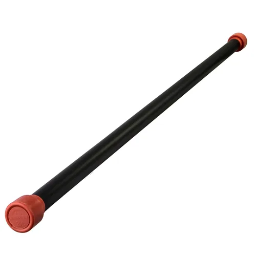 Miniatura 10 de CanDo Jumbo WaTE Bar - Barra de ejercicio con peso de 20 libras, color negro, para entrenamiento de fuerza, tonificación y terapia física