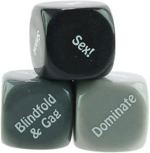 Miniatura 7 de Creative Conceptions Kinky Night Juego de dados para parejas para adultos. Escenarios estimulantes para tu cita nocturna, se burlan y juegan juntos