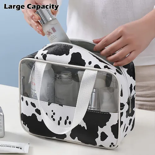 Miniatura 2 de IMCUZUR Neceser de viaje para mujer, bolsa de maquillaje, organizador de cosméticos, bolsa de viaje para accesorios y artículos de tocador