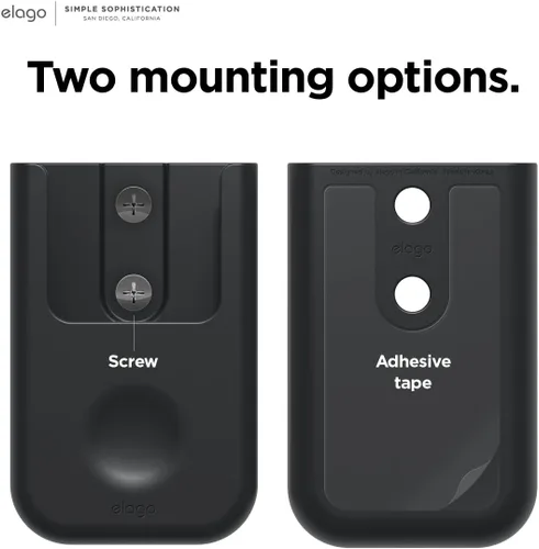 Miniatura 3 de elago Soporte universal para control remoto compatible con el control remoto de Apple TV y todos los demás controles remotos, opciones de montaje