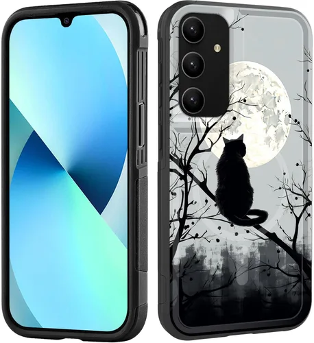 Miniatura 120 de Funda magnética para Galaxy A16 5G, [compatible con MagSafe] [protección contra caídas de grado militar] Funda resistente a prueba de golpes