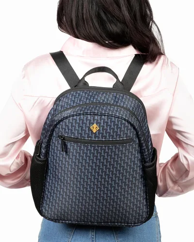 IDAHO JONES Bolsa de pañales pequeña, mini mochila para pañales, espaciosa y elegante, correas para cochecito y cambiador incluidos, Claremont