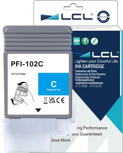 Miniatura 8 de LCL PFI102 Cartucho de tinta negra de repuesto para Canon PFI-102 PFI-102BK para Canon imagePROGRAF iPF500 iPF510 iPF600 iPF605 iPF610 iPF650 iPF655