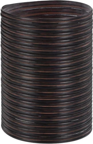 Patikil Kit de reparación de mimbre, 30m/98ft PE Rattan reemplazo reparación DIY Set para fijación de mimbre muebles muebles de patio, caqui