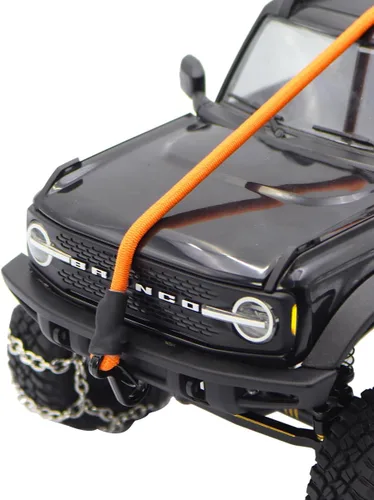 Miniatura 7 de 1/18 1/24 RC Crawler Cuerda de Escape de Fuerza Elástica con Correa de Carrete Cinético y Ganchos para TRX4M K10 SCX24 FCX24 K5 AX24 Actualización