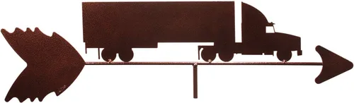 Miniatura 4 de SWEN Products Veleta SEMI Van Truck (montaje ajustable incluido)
