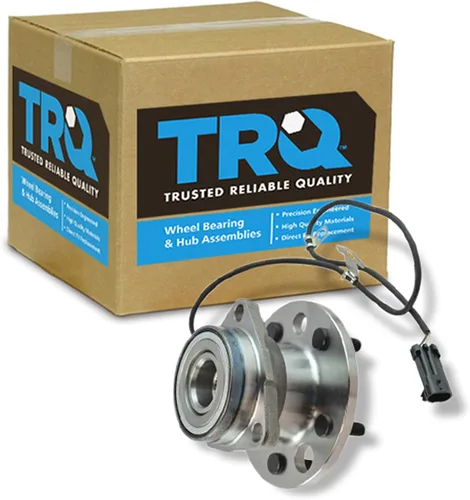Miniatura 88 de TRQ Cojinete de rueda delantera y conjunto de cubo con sensor ABS compatible con Toyota Sequoia 2008-2022 Tundra 2007-2021