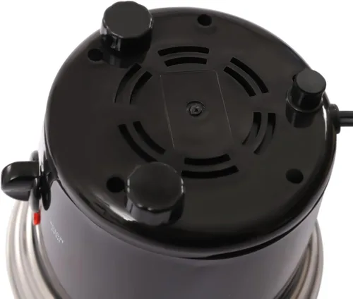 Miniatura 9 de Fuente de chocolate de 3 niveles, máquina eléctrica de fuente de fondue de chocolate de acero inoxidable para fiesta de cumpleaños, boda, capacidad
