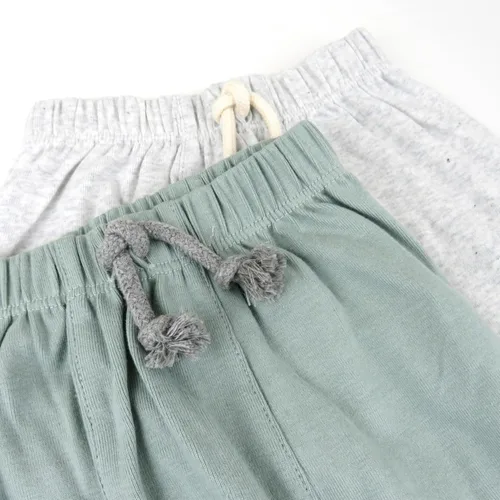 Miniatura 4 de HonestBaby Pantalones deportivos unisex para bebé multipaquete Honest Pants tipo jogger, 100% algodón orgánico para bebés, infantes y niños