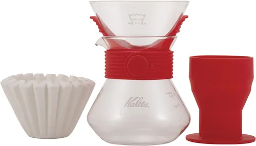 Miniatura 5 de Kalita Wave Style UP Set, tamaño 185, servidor de 16.9 fl oz, azul