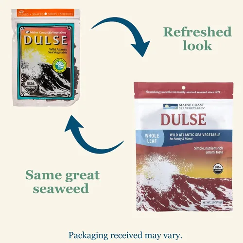 Miniatura 3 de Maine Coast, Dulse Whole Organic, 2 onzas