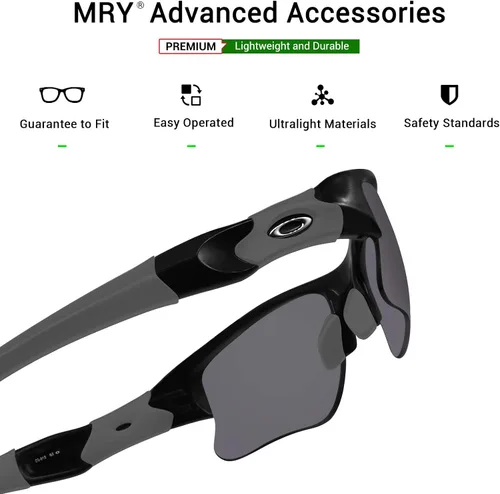 Miniatura 6 de Mryok Juego de calcetines de repuesto para Oakley Flak JacketFlak Jacket XLJ Sunglass