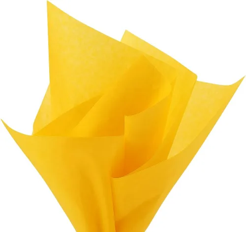 Miniatura 10 de PMLAND 100 hojas de papel de seda naranja a granel, 20x15 pulgadas, papel de seda de doble cara para envolver regalos, bolsas, manualidades, bodas