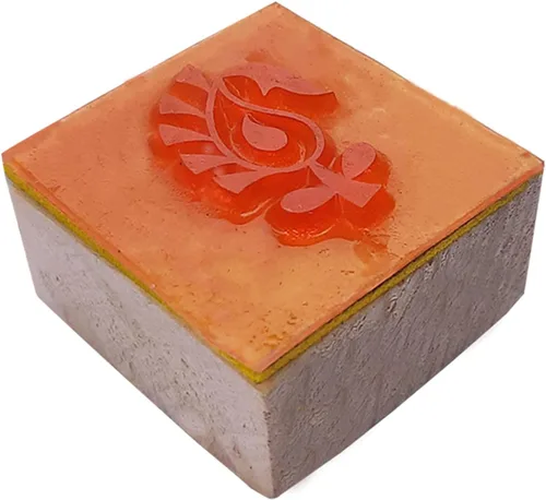 Miniatura 7 de Royal Kraft Sello de goma de madera espiral - Impresión de bloques de bricolaje en papel, tela, henna Rtag020
