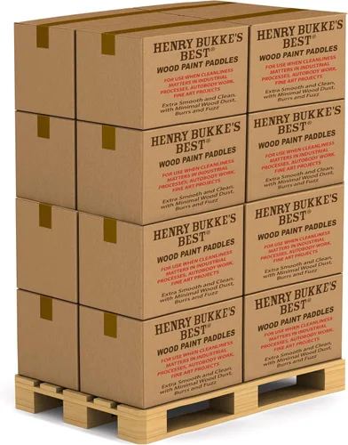 Miniatura 9 de Henry Bukke's Best Palitos de pintura de abedul, paquete de 100 unidades, 12 pulgadas, limpios y suaves para proyectos de automoción, industrial