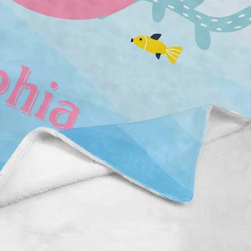 Miniatura 137 de Artsadd Manta de bebé personalizada para niños y niñas con nombre, manta personalizada con nombre de bebé con patrón de unicornio, manta
