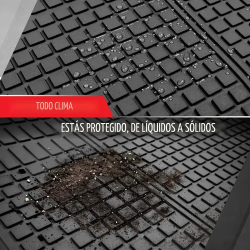 Miniatura 5 de Motor Trend FlexTough - Tapete de carga trasero, recortable, de alta resistencia para maletero, forro universal de carga trasera, flexible, tapetes