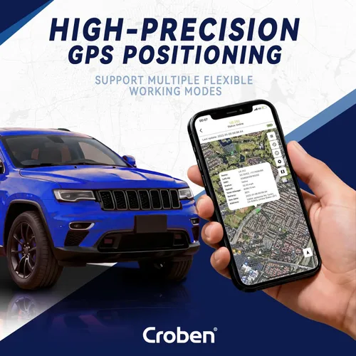 Miniatura 8 de Rastreador GPS para vehículos, sin suscripción, sin tarifa mensual, localización en tiempo real con SIM 4G y datos incluidos, batería de larga