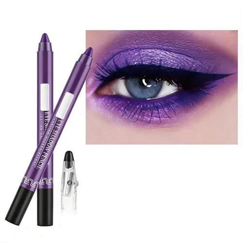 Miniatura 11 de Sombra de ojos en barra negra, delineador de ojos iluminador, barra iluminadora de ojos, sombra de ojos cremosa brillante, sombra de ojos Negro #7