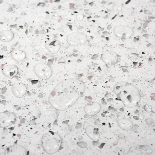 Miniatura 6 de Papel de contacto de terrazo gris y blanco de 88 x 16 pulgadas, papel adhesivo de granito para encimera de cocina, papel tapiz adhesivo