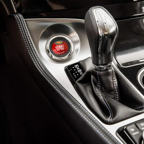 Miniatura 7 de x xotic tech Cubierta de botón de arranque y parada de motor de fibra de carbono real compatible con Infiniti Q50 Q60 QX60 o Nissan Altima Maxima