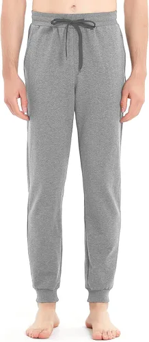 Miniatura 25 de Idtswch 30/32/34/36/38/40. Pantalones deportivos altos para hombre, extra largos, con bolsillos con cremallera