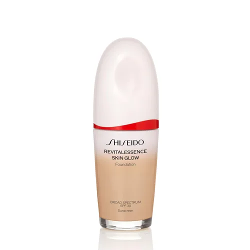 Shiseido RevitalEssence Skin Glow Foundation SPF 30 - Buildable, Medium Coverage - 24-HR Hydration & 12-HR Wear - Transfer, Crease & Fade Resistant