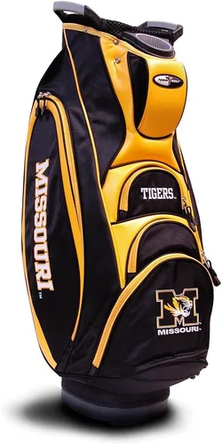 Miniatura 9 de Team Golf NCAA 10-Way Top with Integrated Dual Handle & External Putter Well, Cooler Pocket, Padded Strap, Umbrella Holder & Removable Rain Hood